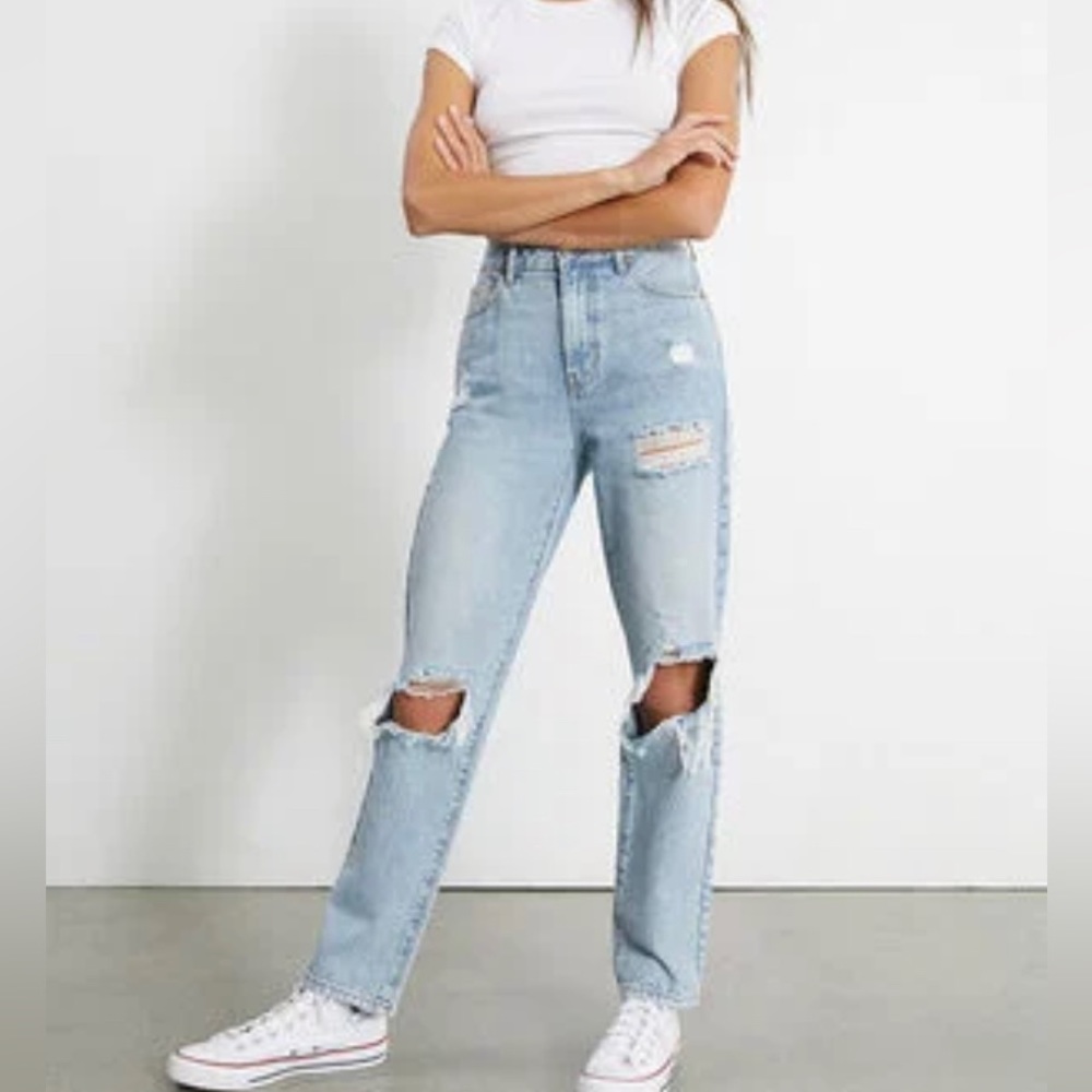 PacSun Ripped Mom Jeans